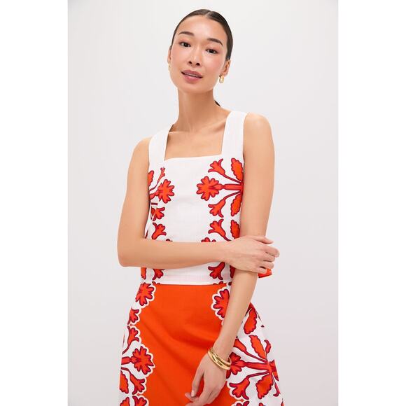 ANNA CATE Cherry Fire Blake Tank M NWT Retail $272 - Picture 1 of 7